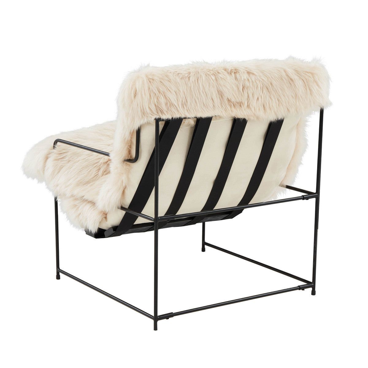 Sophia Genuine Sheepskin Lounge Chair