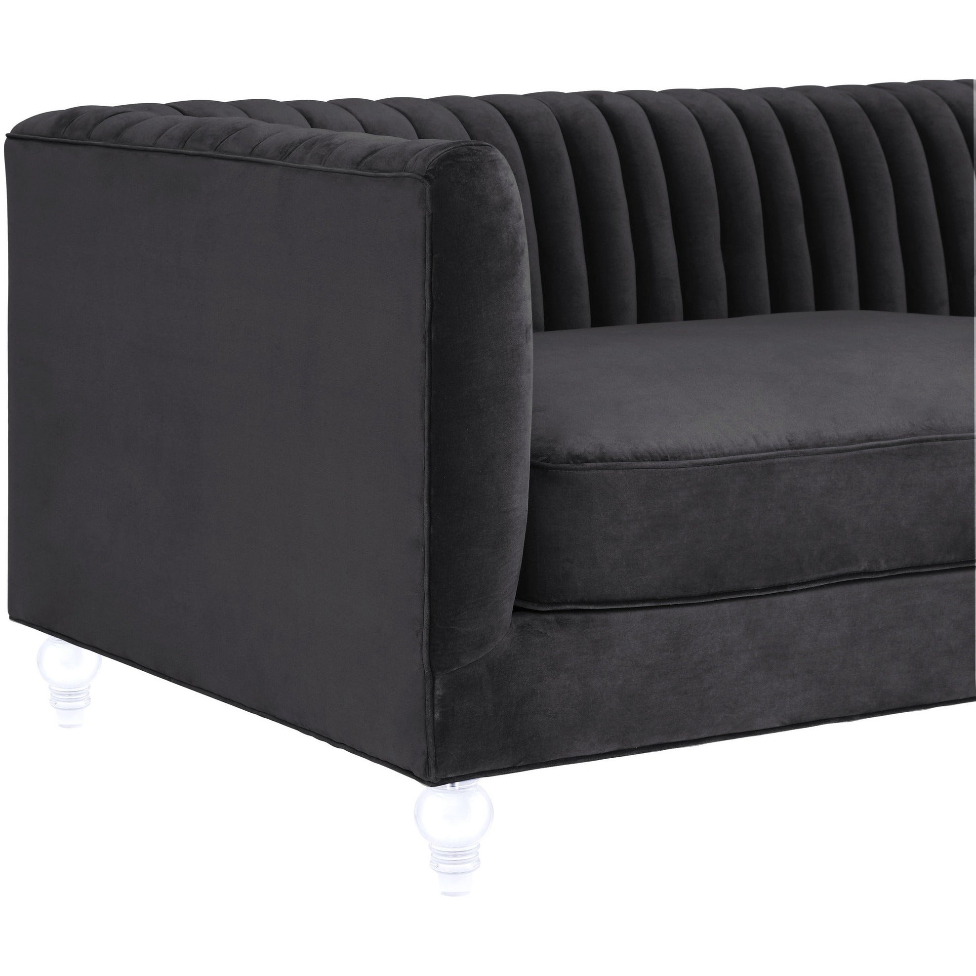 Pilot Velvet Sofa - living-essentials