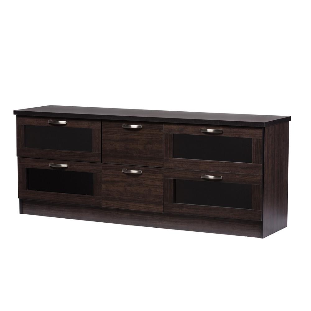 Aidan Dark Brown TV Cabinet - living-essentials