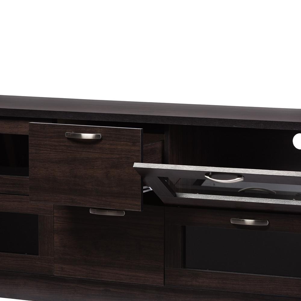 Aidan Dark Brown TV Cabinet - living-essentials