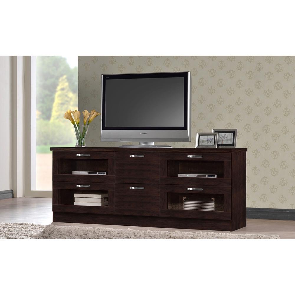 Aidan Dark Brown TV Cabinet - living-essentials