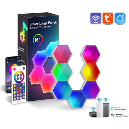 Smart LED Hexagon Panel Neon Light