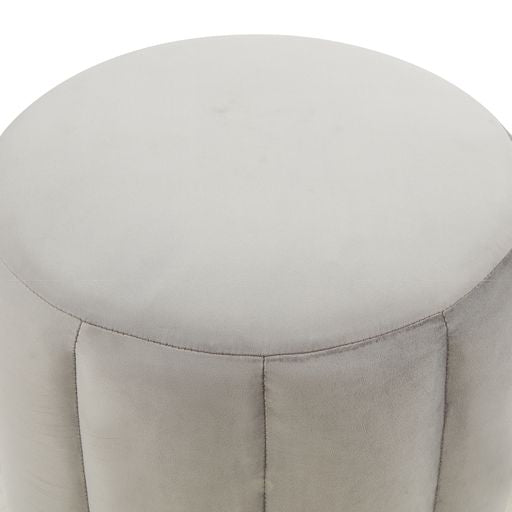 Gandia 19″ Round Velvet Ottoman