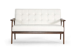 Susan Mid Century White Sofa - living-essentials