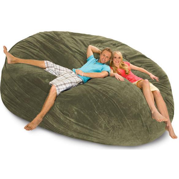 8ft Original Round Bean Bag Relax Sack - living-essentials