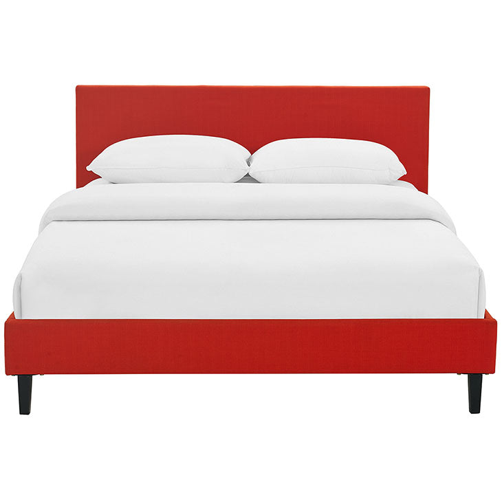 Emma Queen Fabric Bed Frame - living-essentials