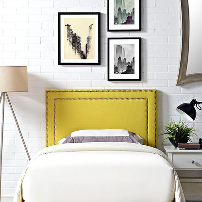 Jasmine Twin Fabric Headboard - living-essentials
