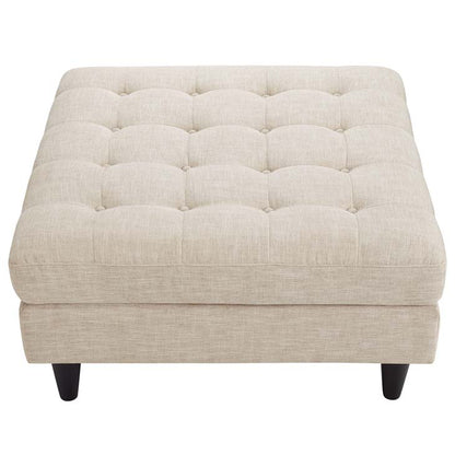 Empire Upholstered Large Ottoman - living-essentials