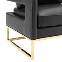 Alfred Leather Lounge Chair - living-essentials