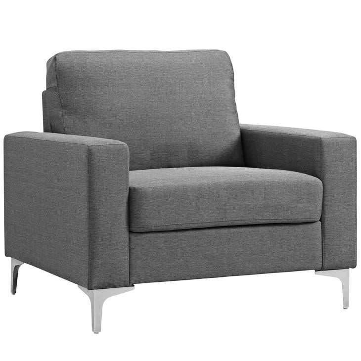 Alison Upholstered Armchair - living-essentials