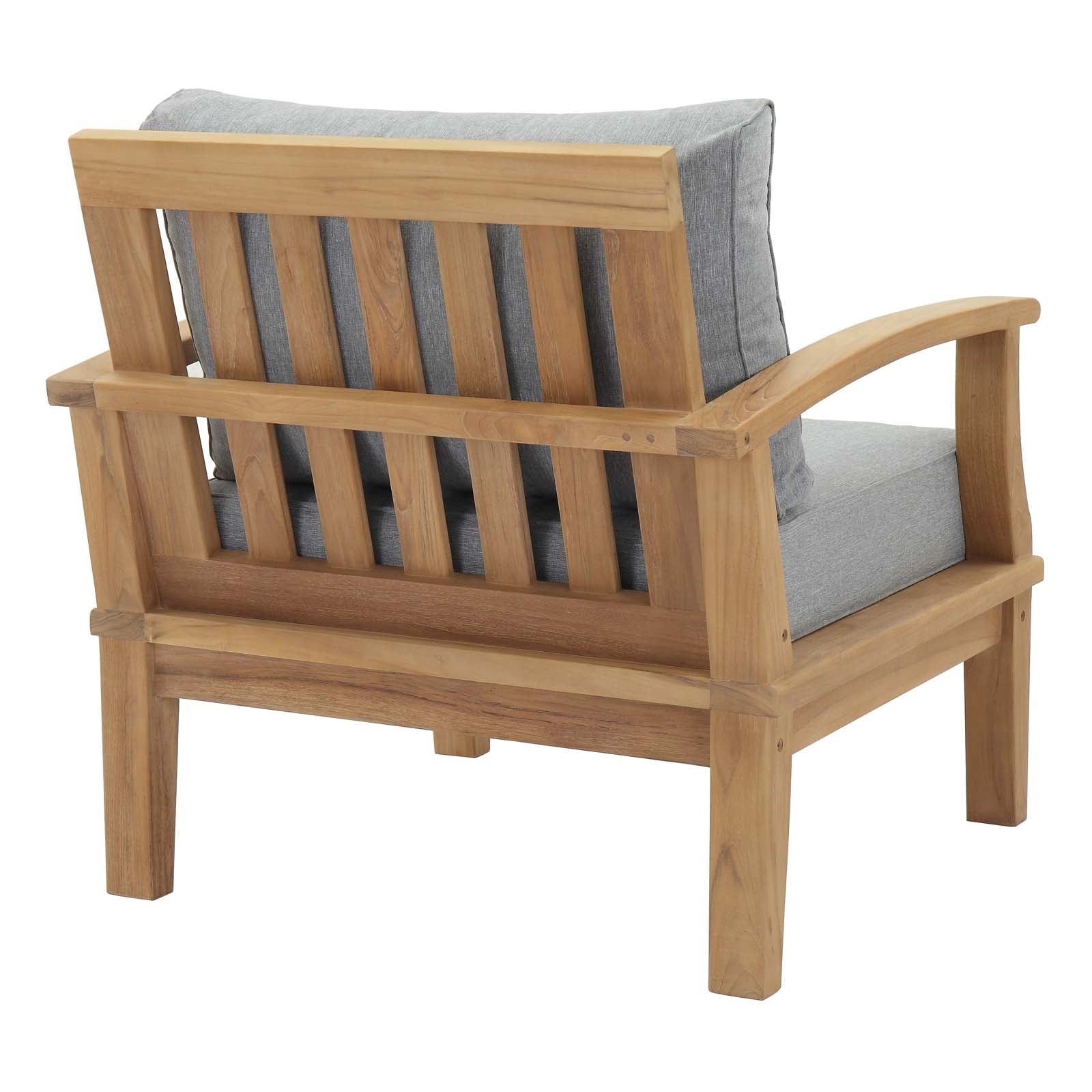 Emilia Outdoor Patio Teak Armchair