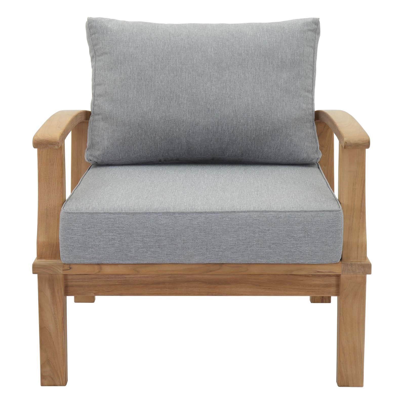 Emilia Outdoor Patio Teak Armchair