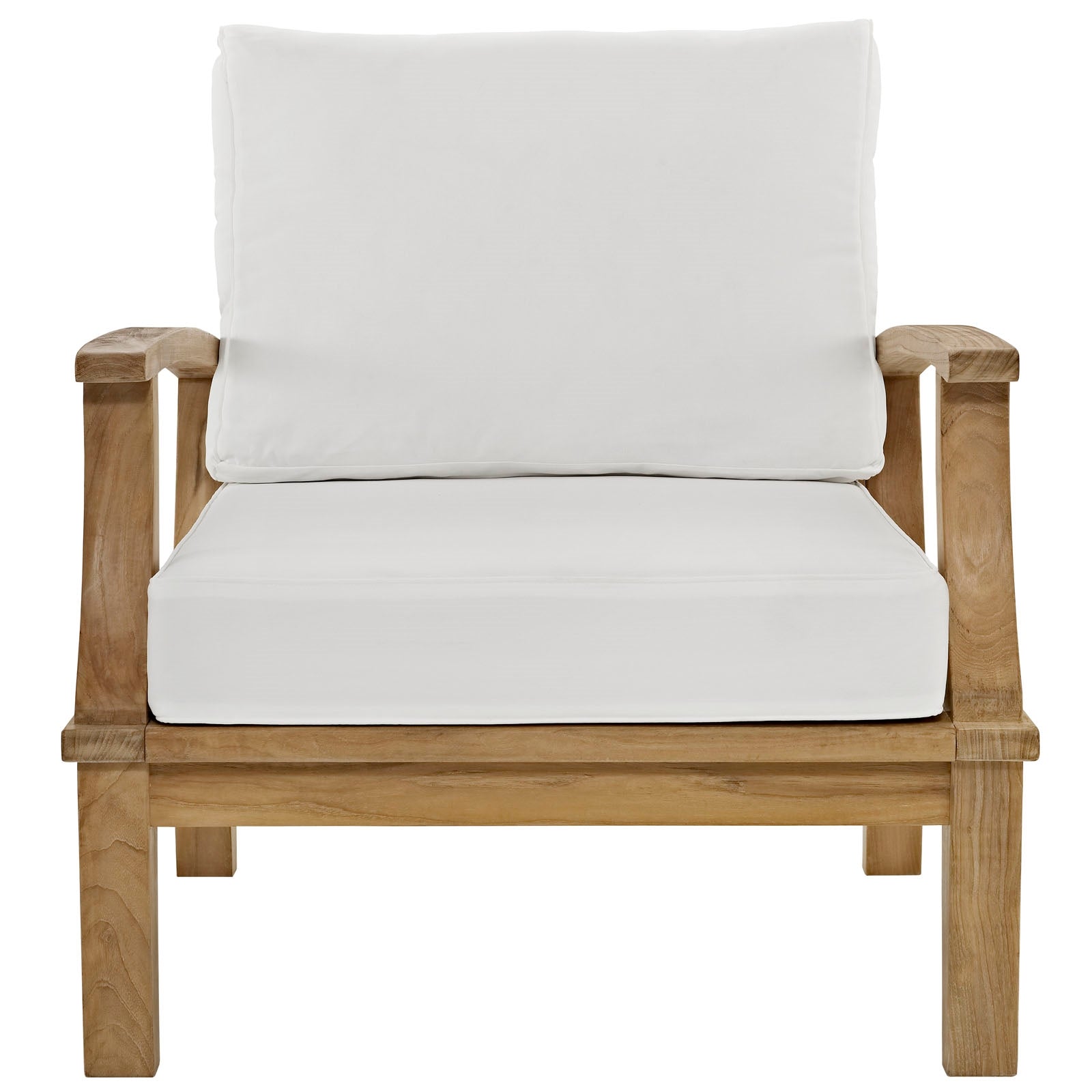 Emilia Outdoor Patio Teak Armchair