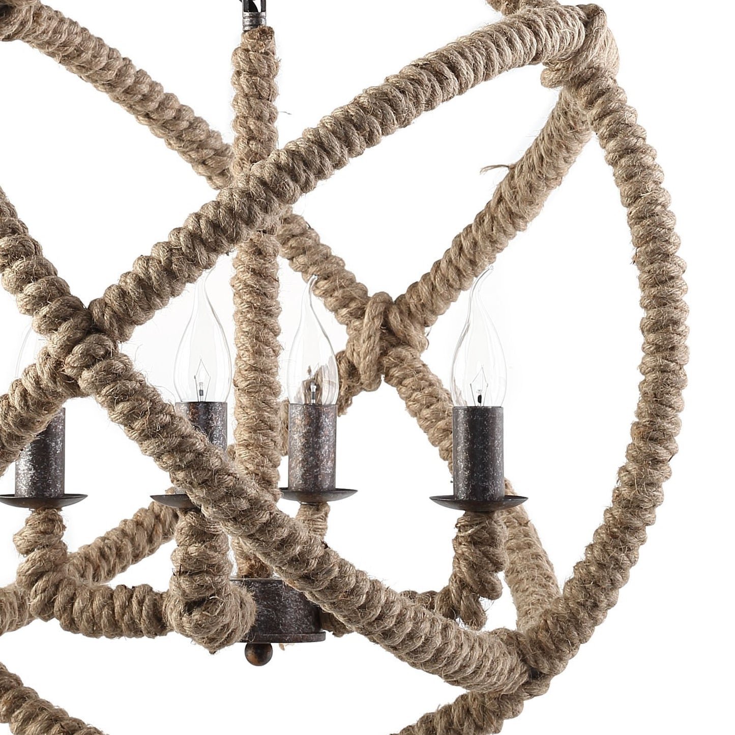 Rope Chandelier - living-essentials