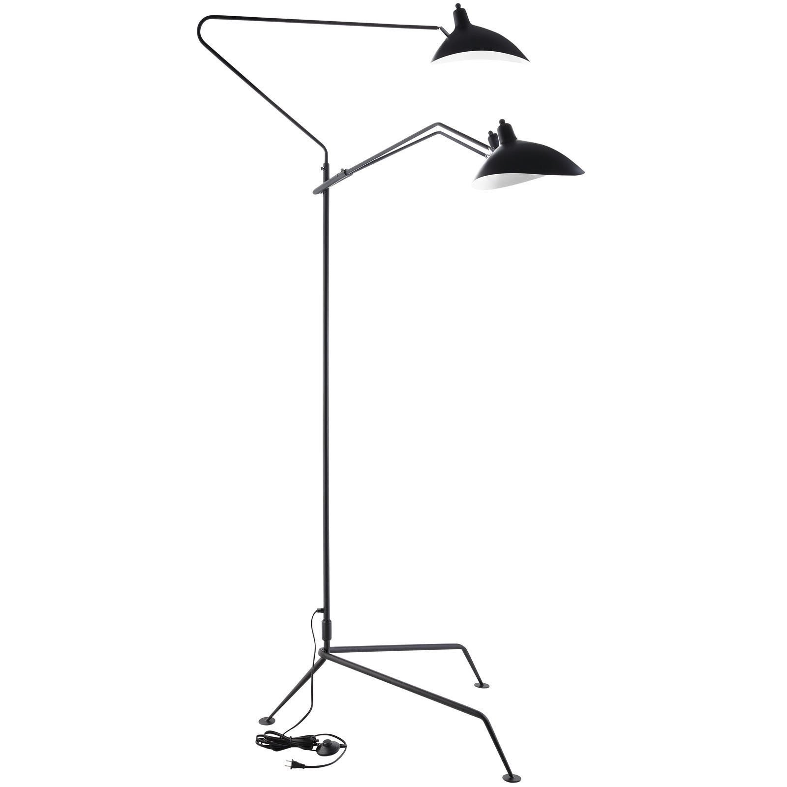 Serge Mouille Style Three Arm Standing Floor Lamp - living-essentials