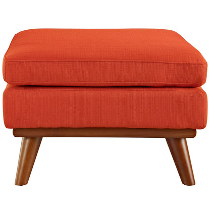 Margot Upholstered Fabric Ottoman