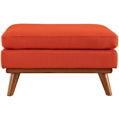 Margot Upholstered Fabric Ottoman