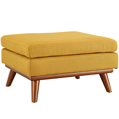 Margot Upholstered Fabric Ottoman