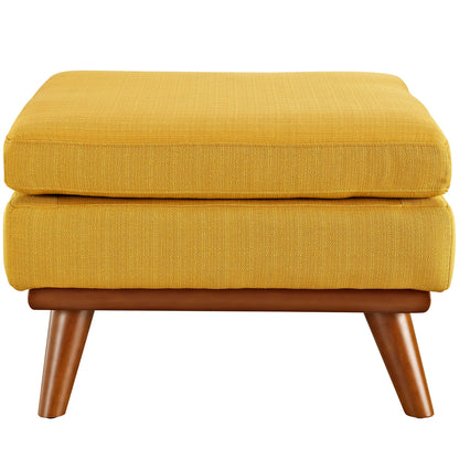 Margot Upholstered Fabric Ottoman
