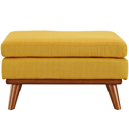 Margot Upholstered Fabric Ottoman