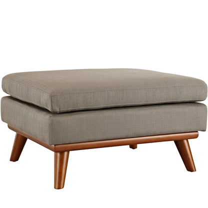 Margot Upholstered Fabric Ottoman