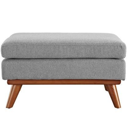 Margot Upholstered Fabric Ottoman