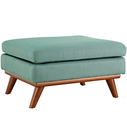 Margot Upholstered Fabric Ottoman