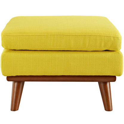 Margot Upholstered Fabric Ottoman