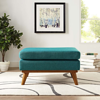 Margot Upholstered Fabric Ottoman