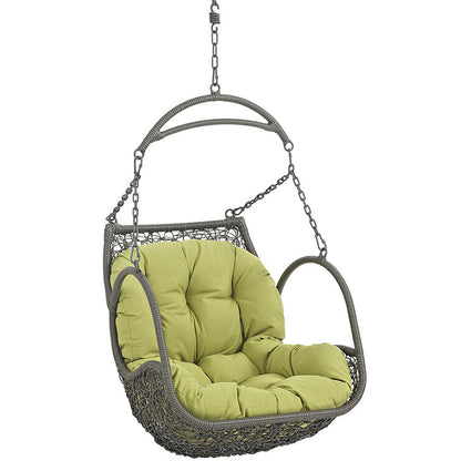 Harbor Outdoor Patio Wood Swing Chair - living-essentials