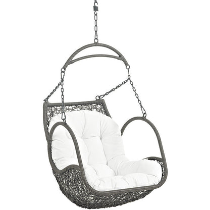 Harbor Outdoor Patio Wood Swing Chair - living-essentials