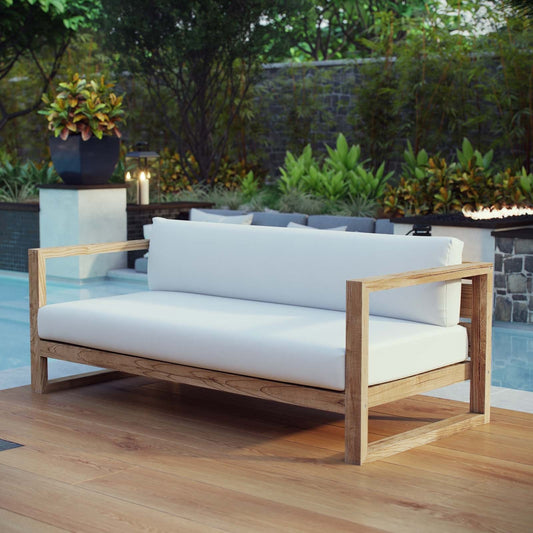 Unity Outdoor Patio Teak Sofa