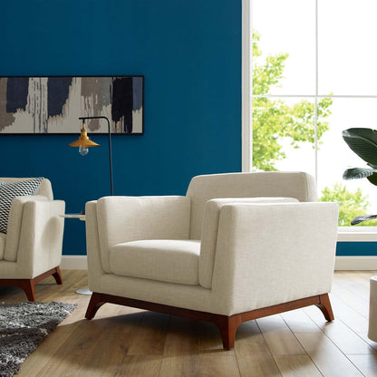 Austin Upholstered Fabric Armchair