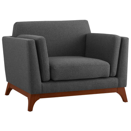 Austin Upholstered Fabric Armchair