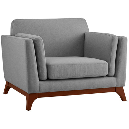 Austin Upholstered Fabric Armchair