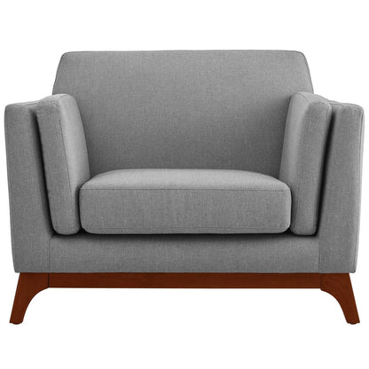 Austin Upholstered Fabric Armchair