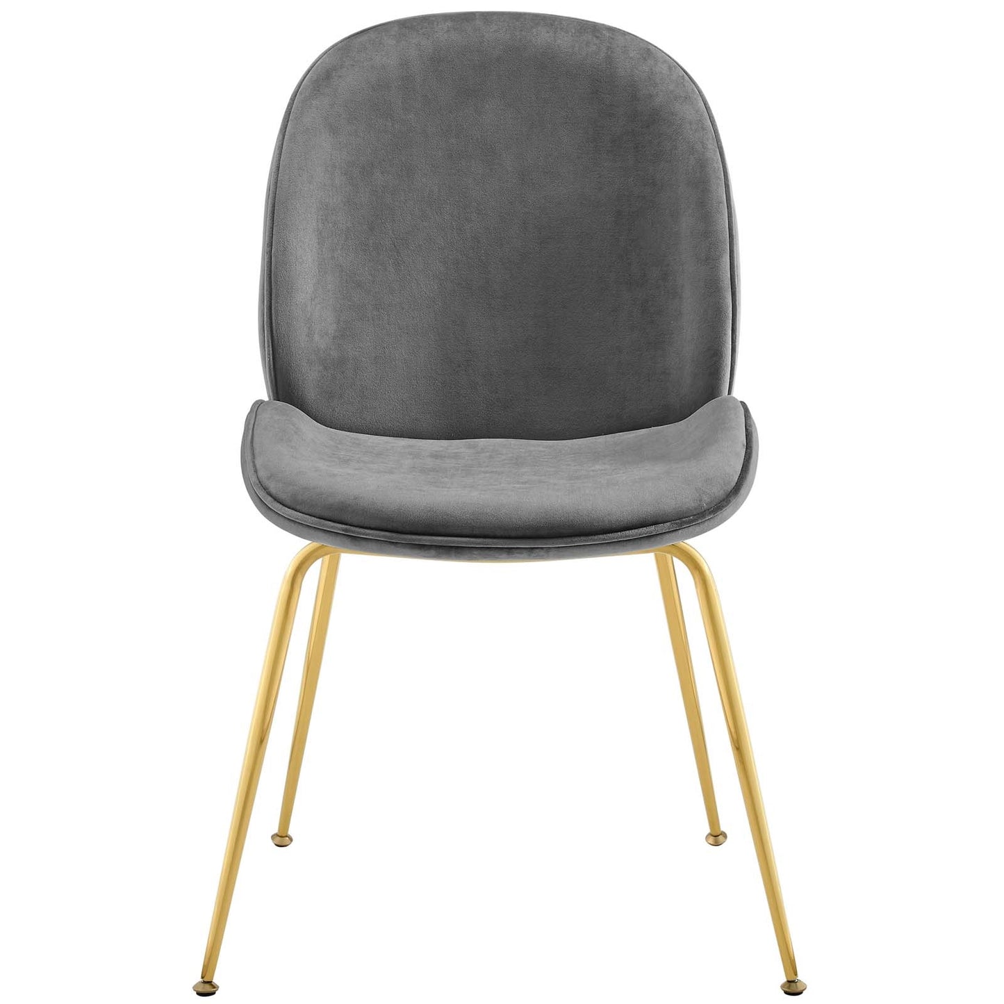 Spade Gold Velvet Dining Chair - living-essentials