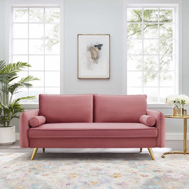 Serendia Performance Velvet Sofa