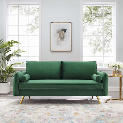 Serendia Performance Velvet Sofa