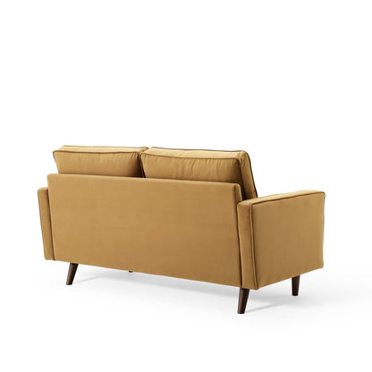 Logan Performance Velvet Loveseat