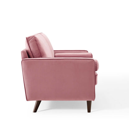 Logan Performance Velvet Loveseat
