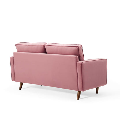 Logan Performance Velvet Loveseat