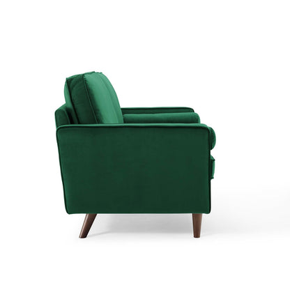 Logan Performance Velvet Loveseat