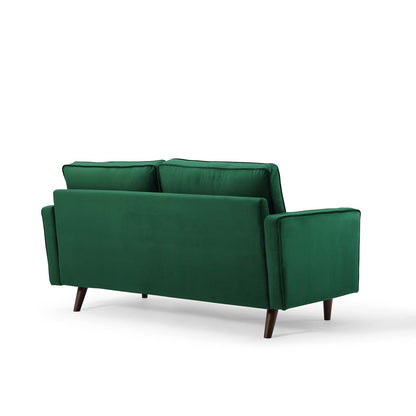 Logan Performance Velvet Loveseat