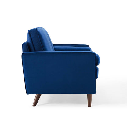 Logan Performance Velvet Loveseat