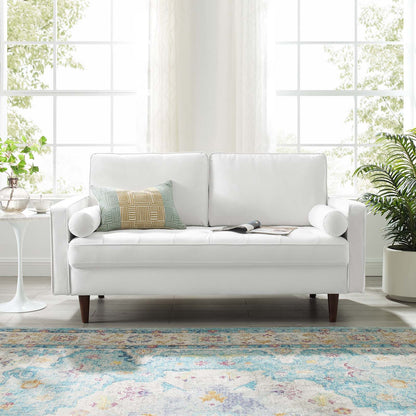 Logan Performance Velvet Loveseat