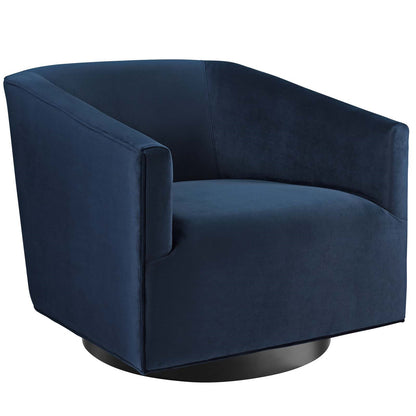 Arlo Swivel Chair in Performance Velvet (Set of 2)