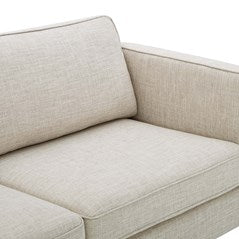 Robyn Retro Modern Fabric Sofa
