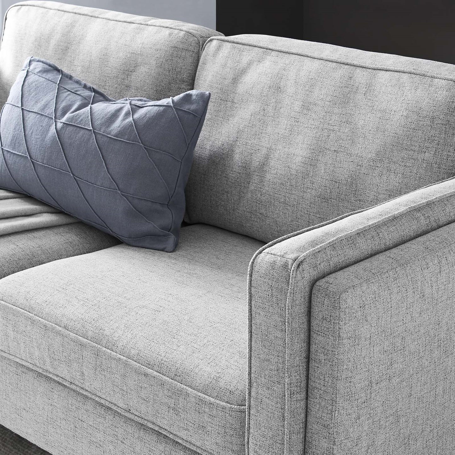 Robyn Retro Modern Fabric Sofa