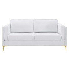 Robyn Retro Modern Fabric Sofa
